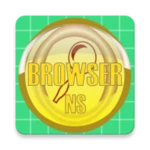 Logo of NS Browser android Application 